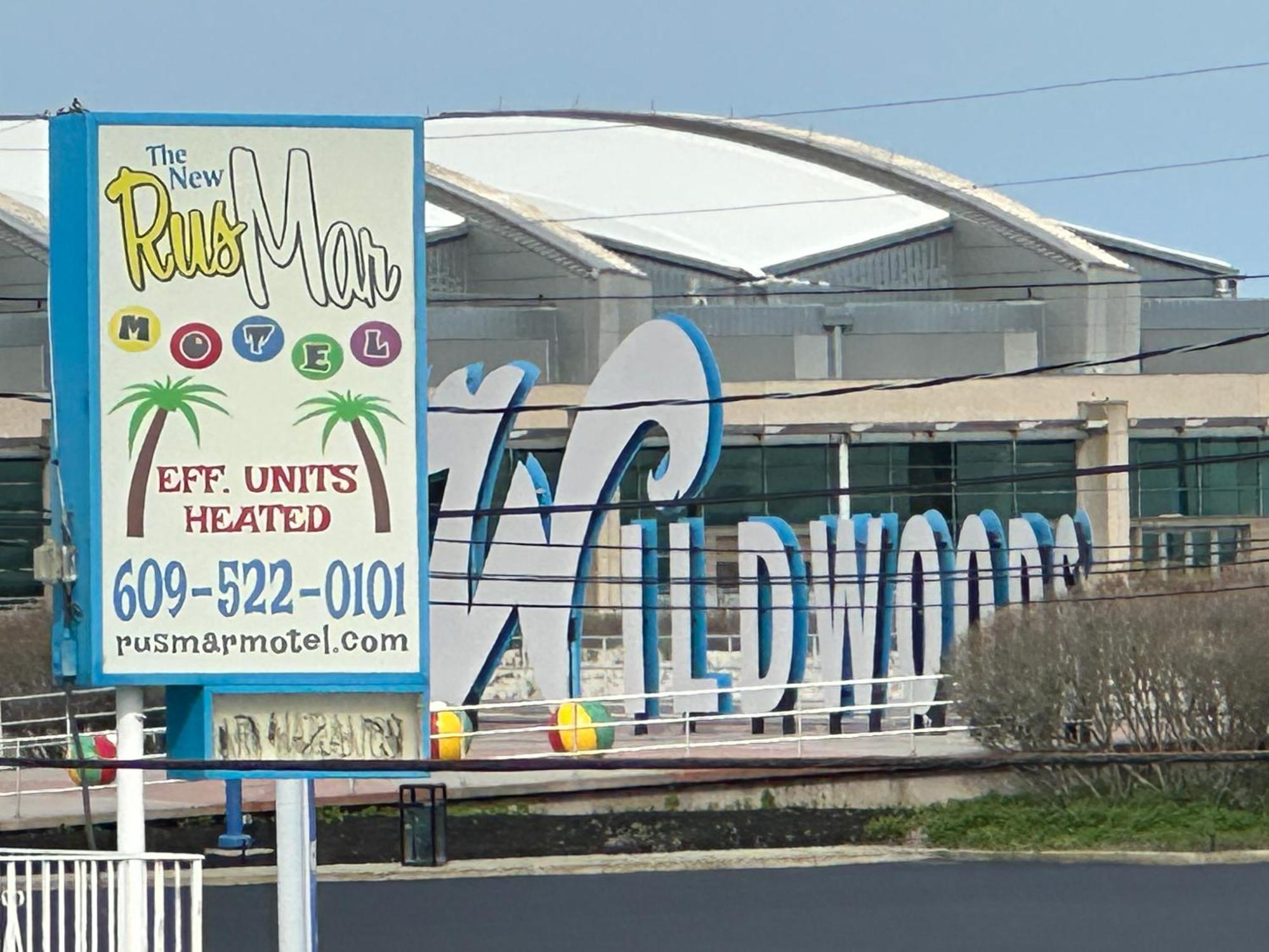 Rus Mar Motel Wildwood Beach & Boardwalk Exterior photo